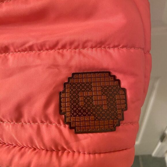 Giordano Junior Girls Georgia Peach Sweater Puffer Dress Size 120 6-7 Years NWT - Picture 6 of 9
